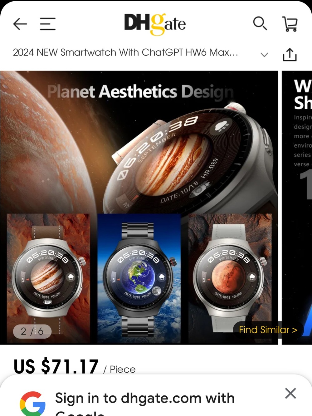 Max Smartwatch - - Picture 3 of 7